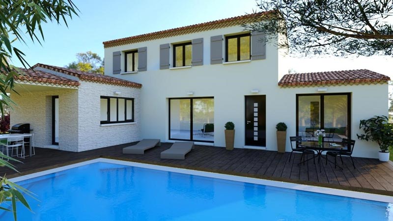 Aménagement d’espaces extérieurs avec piscine en Languedoc